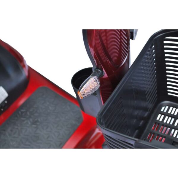 Elektromobil, Seniorenmobil Rot Elektro 4 Rad, 6 km/h – Bild 5