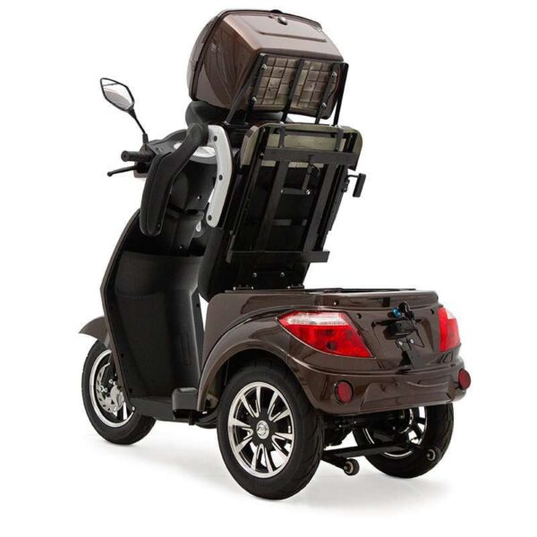 Elektromobil, Seniorenmobil braun, 15 km/h, Senioren Roller – Bild 5