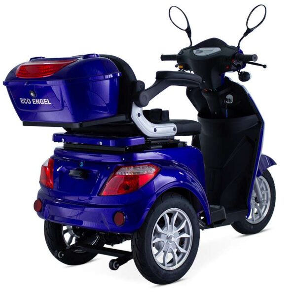 Dreirad Elektromobil, Seniorenmobil blau, 25 km/h, Senioren – Bild 5