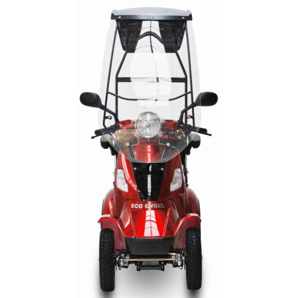 E-Mobile, Seniorenmobil 4 Räder, rot, 25 km/h mit Dach – Bild 3
